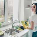 Silicone Edge Protectors - Multifunction Sink Accessories, Splash Guard & Draining Mat for Kitchen, Bathroom Sink, Steel, Granite, Quartz Countertops(Transparent)