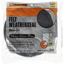 Frost King S214/17H Felt Weather-Strip 1-1/4-Inch by 3/16-Inch by 17-Feet, Grey