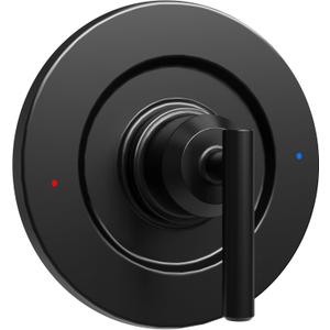 Replacement for Moen T2901BL Gibson Posi-Temp Valve Trim Kit-Shower Trim Kit Only, Shower Lever Handle, Matte Black