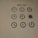 Wall Clock for Living Room Decor-26 Inch Battery Operated Large Wall Clocks Silent Non-Ticking for Bedroom Kitchen-Metal Black Castle Design for Home Decor