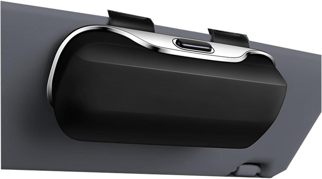 GDQ Sunglass Holder for Car Visor Clip Glasses Case Car Sunglasses Case for Car Sun Visor Glasses Storage Box Car Sunglass Holder Car Visor Accessories Universal for SUV Sedan Truck (Black)