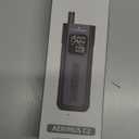 Tire Inflator Portable Air Compressor, 1 Min Fast Inflation Cordless Bike Pump with Digital Pressure Gauge LED Light, 150 PSI Electric Air Pump for Car Tires, Bicycle, Motorcycle, Ball (Grey)