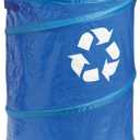 Coghlan's Pop-Up Lightweight Recycle Can – Collapsible Waste Bin for Camping, Travel, and Outdoor Use – Durable, Portable, and Space-Saving – 29.5 Gallon
