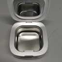 Rechargeable Ultrasonic Retainer Cleaner Machine, 52KHz Denture Cleaner with mirror,Retainer Cleaner Machine for Dentures, Mouth Guards, Braces,Aligner Storage has 3 Modes with Digital Timer