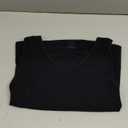 OQQ Women Shirts Sleeveless V Neck Stretch Clothes Basic Tank Tops (Small, Black)