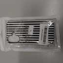 Compatible with iPhone 16 Case Cute Aesthetic Striped Phone Case for Women Girl Shockproof Slim TPU and Hard PC Protective Cover (Black)