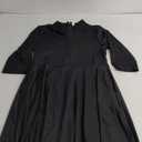 Nmoder Casual Dresses for Women Semi Formal Fit and Flare 3/4 Sleeve A-line Church Work Dress with Pockets, XL