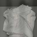 Boho White Body Pillowcase 20x54in - Ruffled Fringe Decor Sham