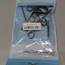 TAROSE Stocking Holders for Mantle, Christmas Stocking Holder Set of 6, Mantle Stocking Hanger Fireplace Hooks for Christmas Party Decoration Supplies(Brass)