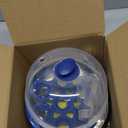 Elite Gourmet EGC322CBL Easy Egg Cooker Electric 7-Egg Capacity, Soft, Medium, Hard-Boiled Egg Cooker with Auto Shut-Off, Measuring Cup Included, BPA Free, Classic Blue