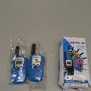 Retevis RT388 Walkie Talkies for Kids, Toys for 6 7 8 9 12 Year Old Boys, 22 Ch 2 Way Radio Backlit LCD Flashlight, Blue Walkie Talkies for Kids Gifts Christmas Stocking Stuffers(Blue, 2 Pack)