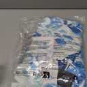 Whaline Lemon Wired Edge Ribbon 2.5 Inch Blue Tile Lemon Fabric Craft Ribbon for Spring Summer Baby Shower Birthday Gift Wrapping Wreath Bow DIY Crafts, 4 Roll, 24 Yards