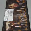 Floating Candles with Wand, 18pcs Hanging Candles Christmas, Warm LED Flickering Flameless Taper Candle with Remote, 6.7in Battery Operated Magic Candle for Home Party Christmas Decorations