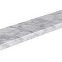 30 Inch Carrara Marble Backsplash for Bathroom Vanity Sink Top