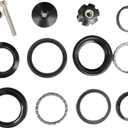1-1/8" Heavy Duty Headset Top Cap Bearings, 34mm Diameter Threadl ess Stem Tapered Sealed BMX Bearing Nuts for Mountain MTB Bike