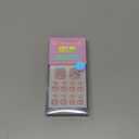 BTArtbox Press On Toenails Short - Tide Play Pedi, Easy-to-Apply 3D Starfish French Tip Square Toe Nail Press Ons with Glue and Adhesive Tabs in 15 Sizes - 30 Toenails All-in-One Kit