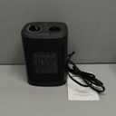 Space Heater, 1500W Electric Heaters Indoor Portable with Thermostat, PTC Fast Heating Ceramic Room Small Heater with Heating and Fan Modes for Bedroom, Office and Indoor Use (10IN)