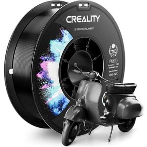 CREALITY PETG Filament 1.75mm 3D Printer Filament, 1kg (2.2lb) Neatly Wound Spool, Dimensional Accuracy 0.03mm, Fit for Ender, Bambu Lab, Anycubic,ELEGOO FDM Printers, Black