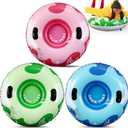 Sotiff 3 Pack Snow Tubes for Sledding 36'' Heavy Duty Inflatable Snow Sleds for Adults Winter Toys for Outdoor Sledding, Christmas Sleds Gift(Vivid Style)