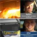 Sun Visor Extender for Car, Adjustable Car Visor Extender Sun Blocker with Anti-Glare Lens Blocks UV & 3-Way Side Sunshade, Car Sun Visor for Safe Driving