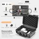 STARTRC PHOTO OSMO Pocket 4/3 Hard Case, Double-layer Waterproof Hard Case for DJI Pocket 3/4 Creator Combo Accessories, Multifunctional Large Capacity Storage Bag