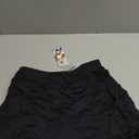 MEIVSO Women's Pleated Workout Tennis Skirts with Pockets Activewear Sports Skort Built-in Shorts (Black)