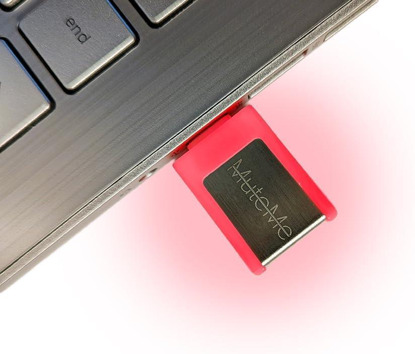 MuteMe Mini - USB C - Illuminated Physical Mute Button for Zoom, Teams, WebEx & More (As Seen on Shark Tank)! Free Windows/Mac Software Required to Use