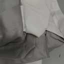 Split Corner Bed Skirt 18 Inch Drop Twin Size 100% Egyptian Cotton Wrinkle and Fade Resistant Twin Size, Silver Grey Solid