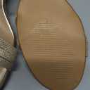 IDIFU Women's Wedge Heel Sandal Dress Low Strappy 2 Inch Open Toe Wedding Bridal Shoes for Woman Ladies Evening Formal (8.5, Gold Glitter)