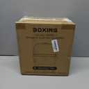 BOXING 3L Cool Mist Humidifier, Ultra Quiet 20dB for Bedroom, Baby & Office, Top Fill Air Humidifier for Home Office & Indoor Plants, 30H Runtime, Essential Oil Tray, Night Light, BPA-Free, White