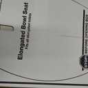 KOHLER 20110-96 Brevia, Slow Close Toilet Seat, Elongated Toilet Seat, Grip-Tight Bumpers Quick-Attach Hardware, Biscuit