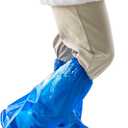 Yuzrbu 50 Pcs (25 Pairs) Disposable Thicken Boot and Shoe Covers 19 inch Tall Extra Large Waterproof Anti-Slip Overshoe