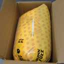 FUNNYFUZZY Leather Dog Car Seat for Small  Medium Sized Dogs Up to 35lbs, Waterproof and Washable Dog Booster Seat Car Bed for Travel and Home,Portable and Safety(Blue)