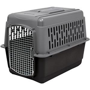 Petmate Large Breeds Dog Kennel, Various Sizes, Dark Gray/Black, Made in USA