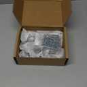 25 Pack Matte Black Cabinet Knobs for Kitchen Cabinets and Dresser DrawersRound Single Hole Hardware Handles PullsCupboard Drawer Knob