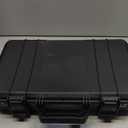 Storage Case with Foam Insert - Waterproof and Shock-Resistant for Equipment, Black, B 45cmx28cmx9.5cm