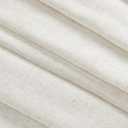 MYSKY HOME Boho Curtains 72 Inch Length, Linen Blend Drapes for Window Decoration French Door Curtain Panels Privacy Shade Burlap Farmhouse Rustic Style for Doorways, 50" x 72", Linen, 2 Panels