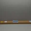 LazBlinds No Tools No Drill 1" Vinyl Mini Blinds, Cordless Blinds for Windows, Light Filtering Horizontal Window Blinds & Shades, 35" W x 64" H, White