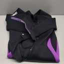 Owntop Wetsuit 5mm Neoprene Diving Suit - Mens Womens Thicken Full Wet Suit, Front Zip Long Sleeve UPF50+ Keep Warm Swimwear for Scuba Surfing Swimming Diving Snorkeling Water Sports (Medium, Women Purple-New)