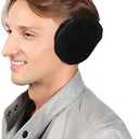 HIG Ear Warmers for Men & Women Classic Fleece Unisex Winter Warm Earmuffs