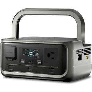 ALLPOWERS VOLIX P300 Portable Power Station 300W (600W Peak), 256Wh LiFePO4 Battery, 2-Hour AC Fast Charge, 100W USB-C, UPS Backup, Solar Generator for Camping, Home Backup, RV, Emergency