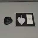 GPS Tracker Detector & Signal Detector  Portable Hidden Camera Detector and Tracker Detector with Alarm & Flashlight, Travel Security Keychain for Women (Black)