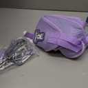 Dog Grooming Hammock Harness for Dogs & Cats with Pet Nail Clipper Trimmer - Cat Hanger Sling for Trimming Clipping Nails- Dog Hammock Restraint Bag for Small Medium Large pet  Purple M (M ( Legs Distance : 7-14" / Max W45lb ))