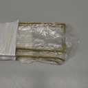 2 Pack Tumbler Lid Organizer, Horizontal Tumbler Lid Storage Hook to Hold Up 20 Lids, Space Saving Cup Lid Holders Under Cabinet Tumbler Lid Hook for Kitchen Organizer, Paper Towel Rack Hanger (Gold)