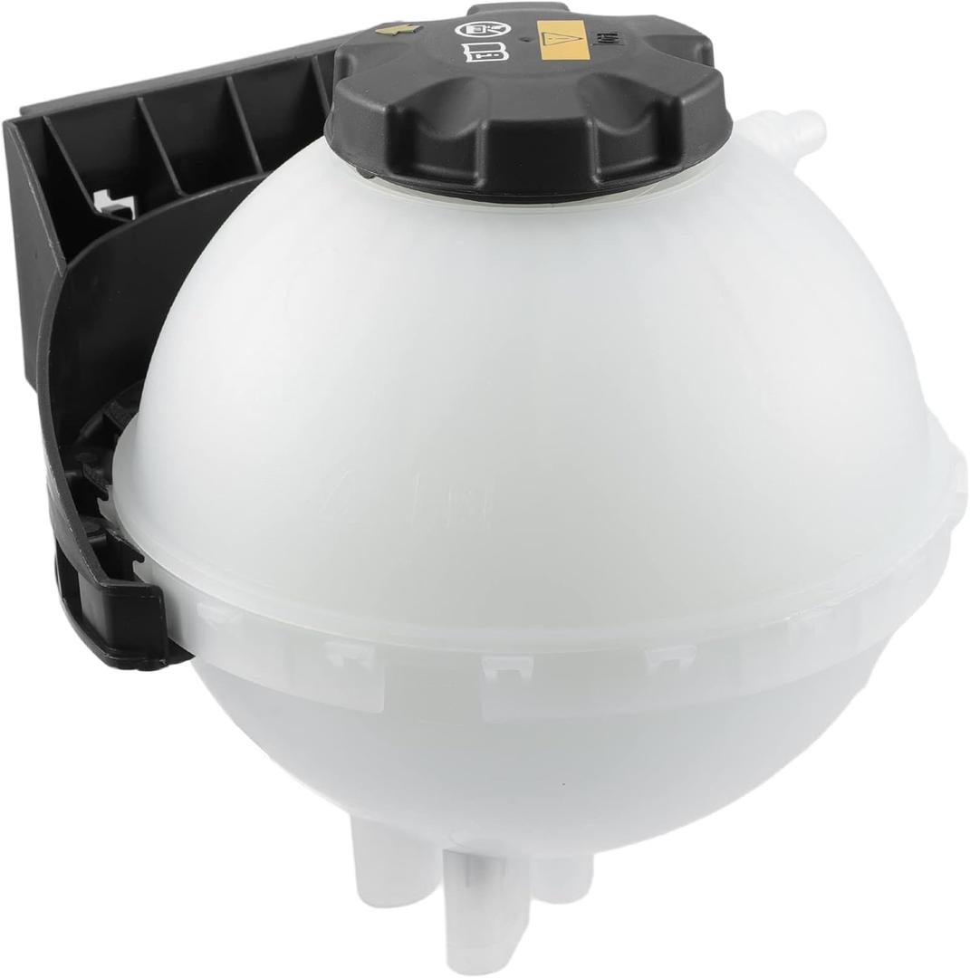 X AUTOHAUX Coolant Radiator Reservoir Tank 17137642158 Coolant Overflow Expansion Bottle with Cap and Sensor for BMW 1 Series F20 F21