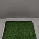 Portable Dog Litter Boxes with 2 Pack Replacement Artificial Grass,Indoor Outdoor Potty Training Turf,Washable Reusable Pee Pad for Dogs, Balcony Fake Grass Pad with Tray(Dog Litter Box, 20''x25'')