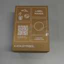 SUPVAN T50M Pro Bluetooth Label Maker Machine with Tape, Wide Waterproof Label, Versatile App with 30+ Fonts and 660+ Icons, Inkless Labeler for Home, Kitchen, School, Office Organization, Black