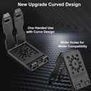 REXTECH Molle Attachments for Vests, Taser, Holsters, Mag Pouches, Backpacks, 3-inch Molle Adapter Clip for Holster (Pair with Mounting Hardware) 3'' Clip Adapter, 6 Screws and 2 Screw Nuts Included