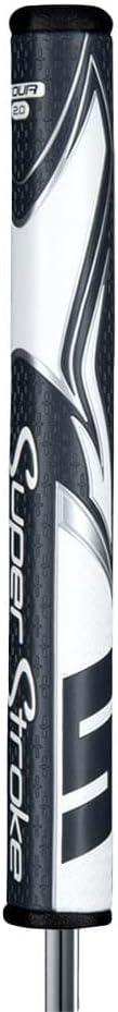 SuperStroke Zenergy Tour Golf Putter Grip with No Taper Enhanced SPYNE Technology, New Multi-Zone Texturing and Tech-Port