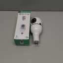 Light Bulb Security Camera 2 Packs, 5G&2.4GHz 2K Security Cameras Wireless Outdoor 360 PTZ Cameras for Home Security with Color Night Vision, 2 Way Talk, AI Human Detection, Screw in Light Socket (White)